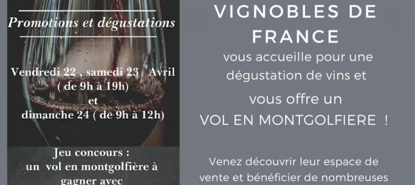 Invitation dégustation et gagnez un vol en montgolfière avec Posiitve Altitude